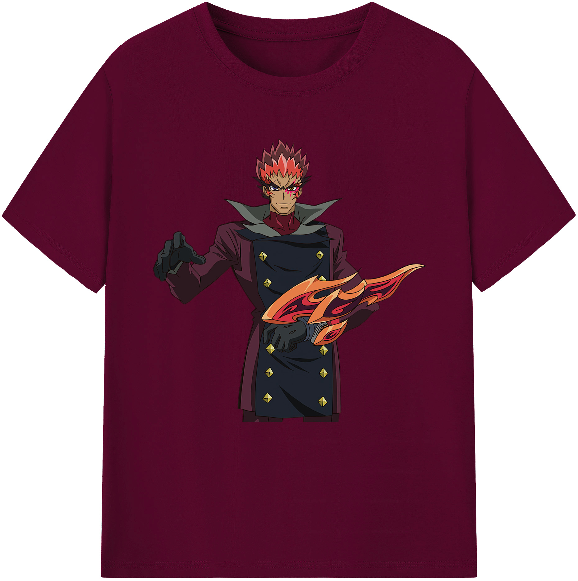 （画像用） 遊☆戯☆王 Yu-Gi-Oh! レディースカジュアルプリントTシャツ（綿100％）